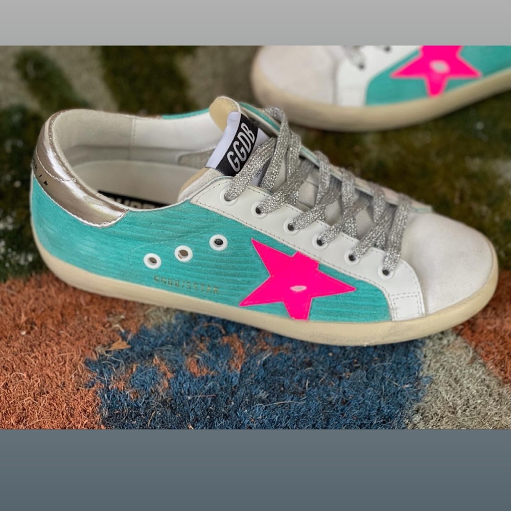Golden goose superstar worn once